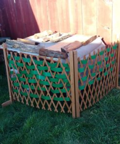 Garden Creations JB4710 Extendable Instant Fence Brown 27 81 iNTGkp8L
