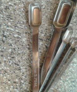 Stainless Steel Measuring Cups & Spoons Set - Heavy Duty, Stackable 13-Piece Set - Dry Foods, Liquids, Dishwasher-safe - Professional Metal Kitchen Utensils By Morgenhaan 13-Piece Baker's Bliss Kit 49 81 ixV6qDML 1