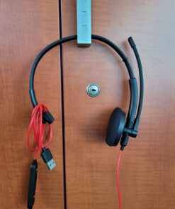 HROEENOI Premium USB Wired Headset with Noise-Cancelling Microphone, Ideal for PC, Laptop, Zoom Calls, Skype Meetings, Call Centers, and Home Office Use with in-Line Controls for Volume & Mic Mute 1 Pack 30 81 jMQ3edjL