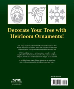 Scroll Saw Christmas Ornaments: More Than 200 Patterns (Fox Chapel Publishing) Full-Size Drawings of Religious & Traditional Designs: Santas, Snowmen, Fretwork, Ornate Words, Novelties, and Wildlife 12 81 jeDMPESL