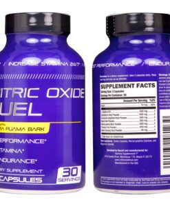 Nitric Oxide Fuel - Nitric Oxide Complex for Stamina Endurance Size & Physical Performance - Maca, Tribilus, Ginseng & Essential Amino Acids to Boost Stamina, 90 Caps Made USA 8 81 kEXOzuL