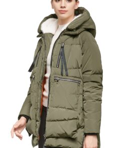 Orolay Women's Thickened Down Jacket Large Green 29 81 nu6P6xKL
