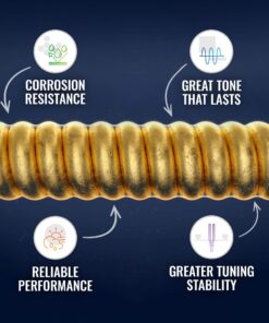 Elixir Strings Electric Guitar Strings w POLYWEB Coating, Light (.010-.046) Light (.010-.046) 6 String Set 19 81 oye698zL