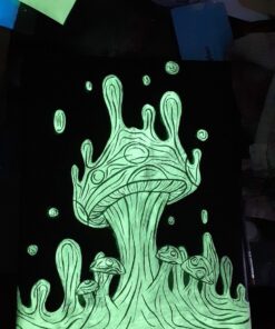 Glow in The Dark Pigment Powder - Neutral and Fluorescent Color for Art Painting, Fine Art, Nail Art Paint, Crafts - Non-Toxic, Long Lasting 10+ Color Options - Neutral Sky Blue (60 Grams) 60 Grams 42 81 qJMPAOML