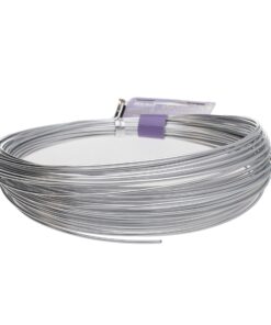 The Beadsmith Petite Aluminum Wire – 18 Gauge – 39 feet – Silver Color – Bendable Craft Wire Used to Jewelry Making, Wire Wrapping, Sculpting, Floral, Modeling and Other DIY Arts & Crafts 9 81 rHoro FL