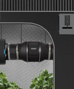 AC Infinity CLOUDLINE S6 PRO, Quiet 6” Inline Duct Fan with 10-Speed Controller, EC-Motor Ventilation Exhaust Fan for Heating Cooling Booster, Grow Tents, Hydroponics 6-Inch PRO, Speed Controller 33 81 sGLiQhxL 1