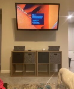 PowerBridge Two-CK Dual Outlet TV Cord Hider for Wall Mounted TV’s - Recessed in-Wall Cable Hider System for Power & Low Voltage - Matches Existing Outlets - Hide Wires with This Easy DIY Install Kit Dual Power 60 81 sUlA6SYL