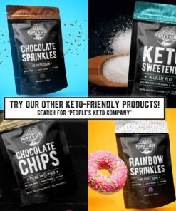 Allulose Sweetener, Keto-Friendly, 0g net carb, Low Carb Sugar, 1:1 Sugar Substitute, The People's Keto Company Allulose Plus, 1 lb, Gluten Free, Vegan, 100% Made in USA (1 Pack) 1.00 Pound (Pack of 1) 16 81 suuF54L 1