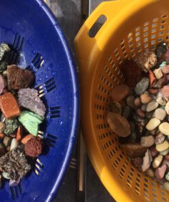 DANCING BEAR Rock, Mineral & Geodes Treasure Hunt Activity Kit (200 Pc Set) Real Shark Teeth Fossils, ID Sheet & Rock Book, STEM Rock, Mineral & Geodes Collection 70 81 tuz4oo3L