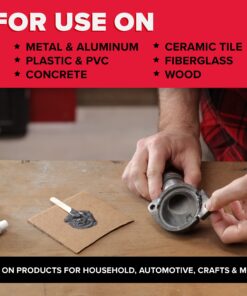 J-B Weld 8281 Professional Size Steel Reinforced Epoxy - Hardener and Steel Pack - 10 oz 31 81 u4z8a 3L