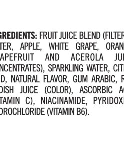 IZZE Sparkling Juice, Grapefruit, No Added Sugars, No Preservatives, Non-GMO, 8.4 Fl Oz Can (Pack of 24) 8.4 Fl Oz (Pack of 24) 32 81 uL3ZXqlL