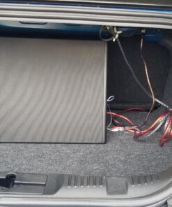 Rockford Fosgate Punch P300-12 Single 12" 300-Watt Amplified Subwoofer in Enclosure - Black 12 Inches Standard Packaging 53 81 wggMhbPL