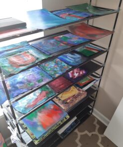 US Art Supply 8 X 10 inch Professional Artist Quality Acid Free Canvas Panel Boards for Painting Value Pack of 12 (1 Full Case of 12 Single Canvas Board Panels) 8" x 10" 46 81 x9MFI8L