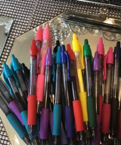 Pilot, G2 Premium Gel Roller Pens, Fine Point 0.7 mm, Assorted Colors, Pack of 20 Assorted Classic 28 81 ztRtIErL