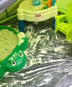 Sandtastik Sparkling White Play Sand, 25 lb (11.3 kg) - Fill Sandboxes, Sand Trays, Sensory Tables, Water Tables! Scoop, Mold & Pour This Premium Non-Toxic Sand 25-Pound 42 810 KM04yhL
