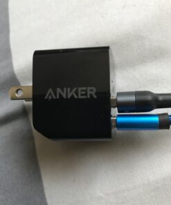 USB Charger, Anker 2-Pack Dual Port 12W Wall Charger Adapter, USB Charger Block with Foldable Plug, Charging Box Brick, Cube for iPhone 14 13 12 11 Pro Max, Galaxy S22 S21 Note 20, HTC, LG (Black) 2pack Black 1 21 8101XHDWA1L