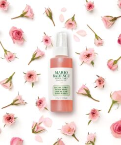 Mario Badescu Facial Spray with Aloe, Herbs and Rose Water for All Skin Types, Face Mist that Hydrates, Rejuvenates & Clarifies 8 Fl Oz (Pack of 1) 25 8102CBiSBL