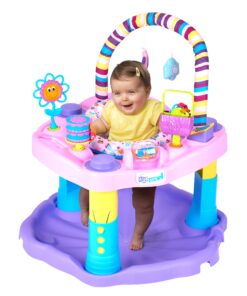 Evenflo Exersaucer Bouncing Activity Saucer, Sweet Tea Party 21 8102WDjHPbL