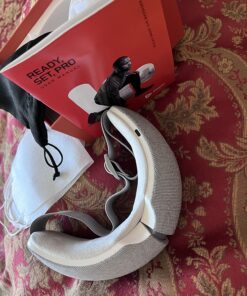 LifePro Eye Massager - Headache Relief Device - Smart Eye Massager for Migraines with Heat, Vibration and Bluetooth Music (Gray) Gray 22 8102ZrLdTL