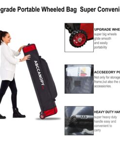 ABCCANOPY Heavy Duty Ez Pop up Canopy Tent with Sidewalls 10x10, White 33 8103lJonjLL