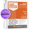 HOSPITOLOGY PRODUCTS Pillow Encasement- Zippered Bed Bug Dust Mite Proof Hypoallergenic - Sleep Defense System - Standard - Waterproof - Set of 2-20" H x 26" W 6 8103mKVSqiL