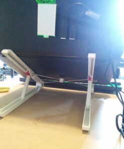 JUBOR Laptop Stand Adjustable Laptop Stand Portable Foldable Ergonomic Desktop Stand Holder Mount for MacBook Notebook Computer PC iPad Tablet 39 8109AP7l0pL