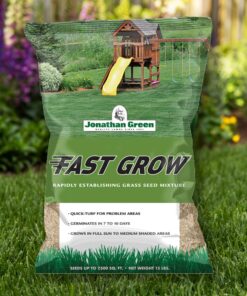 Jonathan Green (10840) Fast Grow Grass Seed - Cool Season Lawn Seed (7 lb) 7 pounds 19 8109lb5hnEL