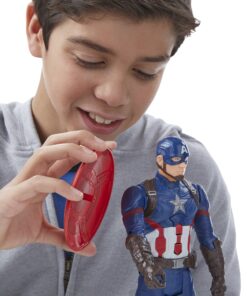 Marvel Titan Hero Series Captain America Electronic Figure 14 810ABcdRvlL