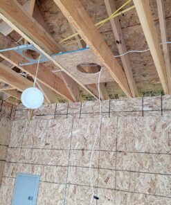 Polk Audio RC80i 2-way Premium In-Ceiling 8" Round Speakers, Set of 2 Perfect for Damp and Humid Indoor/Outdoor Placement - Bath, Kitchen, Covered Porches (White, Paintable-Grille) RC80i, 8 Inch 41 810BoiBTIlL