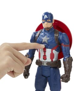Marvel Titan Hero Series Captain America Electronic Figure 13 810FsbPU 2L