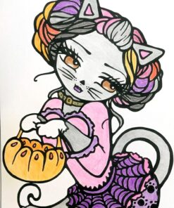 Sweet & Simple Whimsy Girls: Mermaids and More to Color 55 810FssGJlYL