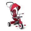 4-in-1 Stroll 'N Trike, Red Toddler Tricycle for Ages 1 Year -5 Years, 19.88" x 35.04" x 40.75" Classic 19 810H3nfF5FL