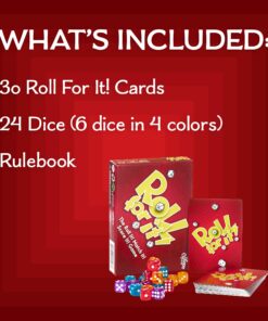 Calliope Games Roll For It! - Red Edition 20 810H9QkF4L