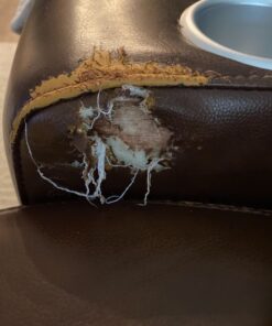 ONine Leather Repair Patch,Self-Adhesive Couch Patch,Multicolor Available Scratch Leather 8X11 Inch Peel and Stick for Sofas, Car Seats Hand Bags Jackets(New Dark Brown) 8" x 11" New Dark Brown 42 810IJqg5psL