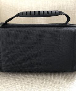 Deruitu Switch Carrying Case Compatible with Nintendo Switch/Switch OLED - Fit AC Charger Adapter - with 20 Game Cartridges Hard Shell Travel Switch Pouch for Console & Accessories Black 64 810JCdTKSqL 1