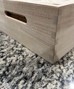 Melissa & Doug Standard Unit Solid-Wood Building Blocks With Wooden Storage Tray (60 pcs) - Classic Blocks For Toddlers Ages 3+ 40 810JGoCInrL