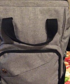 Backpack Diaper Bag Wide Open Design with Stroller Straps Changing Pad & Insulated Pockets for Both Mom & Dad 33 810Ky7FGz5L 1