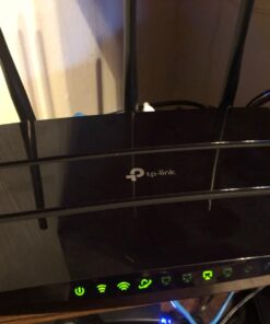 TP-Link AC1900 Smart WiFi Router (Archer A9) - High Speed MU-MIMO Wireless Router, Dual Band, Gigabit, VPN Server, Beamforming, Smart Connect, Works with Alexa, Black AC1900, Dual-Band 38 810QjbN3rWL