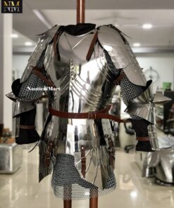 Medieval LARP Fantasy Costume Steel Armour Cuirass Breastplate 9 810SprqsFjL