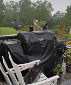 Oklahoma Joe's Longhorn Outdoor Grill Combo Cover Black 37 810T0wcZ2PL