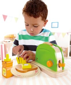 Hape Pop Up Toaster Wooden Play Kitchen Set with Accessories 18 810TlwpbvQL