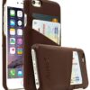 Bastex iPhone 6 Case, Premium Genuine Leather Slim Fit Snap On Executive Wallet Card Case for iPhone 6, 6s Brown 43 810XwdGp AL
