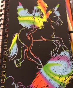 Unicorn Adventure Scratch and Sketch: An Art Activity Book for Creative Kids of All Ages 17 810Y5WDuDjL