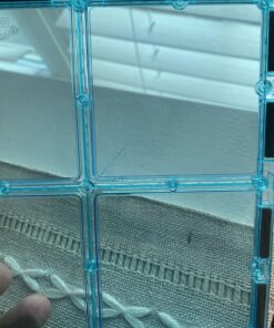 PicassoTiles 100 Piece Set 100pcs Magnet Building Tiles Clear Magnetic 3D Blocks Construction Playboards, Creativity Beyond Imagination, Inspirational, Recreational, Educational Conventional 65 810YGmw9NTL