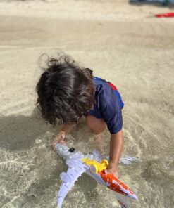 Kidsthrill Kids Airplane Toy, Bump & Go Technology, Toy Airplane With Flashing Colorful Lights Music & Airplane Sounds, Toddler Toys For Boys & Girls Gifts age 3 4 5 6 7 8 9 10 11 12 years old A380 30 810b0RRnLL