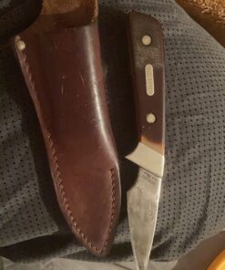 Old Timer 156OT Lil Finger 6.6in High Carbon S.S. Full Tang Fixed Blade Knife with 2.5in Drop Point and Sawcut Handle for Outdoor, Hunting and Camping 9 810bVhHqVJL