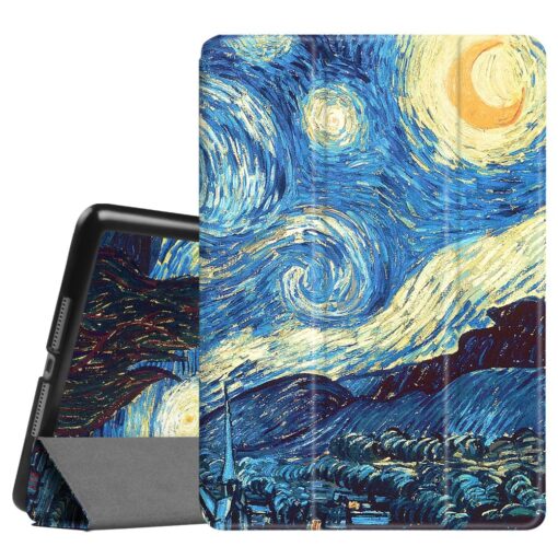 Fintie Case for iPad Air 2 9.7" - [SlimShell] Ultra Lightweight Stand Smart Protective Case Cover with Auto Sleep/Wake Feature for iPad Air 2, Starry Night