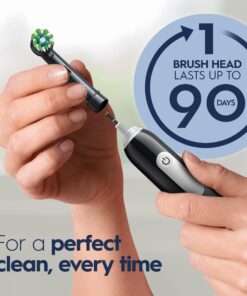 Oral-B Pro 1000 Rechargeable Electric Toothbrush, Black 1 Count (Pack of 1) 23 810cchr1eQL