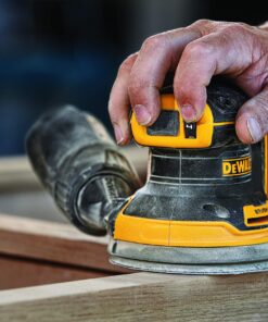 DEWALT 20V MAX Orbital Sander, 12,000 OPM, Brushless Motor for Extra Long Run Time, Bare Tool Only (DCW210B) 41 810d u3x4SL