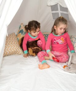 6' Giant Teepee Play House of Pine Wood with Carry Case by Trademark Innovations (White) 36 810dEDVKiaL